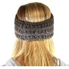 imageCC Soft Stretch Winter Warm Cable Knit Fuzzy Lined Ear Warmer HeadbandOmbre Brown