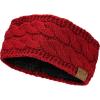 imageCC Soft Stretch Winter Warm Cable Knit Fuzzy Lined Ear Warmer HeadbandRed