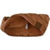 imageCC Soft Stretch Winter Warm Cable Knit Fuzzy Lined Ear Warmer HeadbandToast Almond