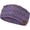 imageCC Soft Stretch Winter Warm Cable Knit Fuzzy Lined Ear Warmer HeadbandViolet