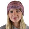 imageCC Soft Stretch Winter Warm Cable Knit Fuzzy Lined Ear Warmer HeadbandViolet Mix