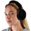 imageCC Soft Winter Warm Adjustable Headband Ear Warmer EarmuffsFurry Black