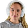 imageCC Soft Winter Warm Adjustable Headband Ear Warmer EarmuffsFurry Ivory