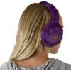 imageCC Soft Winter Warm Adjustable Headband Ear Warmer EarmuffsFurry Purple