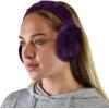 imageCC Soft Winter Warm Adjustable Headband Ear Warmer EarmuffsFurry Purple