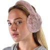 imageCC Soft Winter Warm Adjustable Headband Ear Warmer EarmuffsFurry Rose