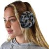 imageCC Soft Winter Warm Adjustable Headband Ear Warmer EarmuffsLeopard Gray