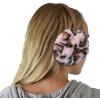 imageCC Soft Winter Warm Adjustable Headband Ear Warmer EarmuffsLeopard Rose