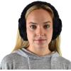 imageCC Soft Winter Warm Adjustable Headband Ear Warmer EarmuffsSherpa Black