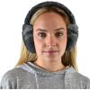 imageCC Soft Winter Warm Adjustable Headband Ear Warmer EarmuffsSherpa Dark Gray