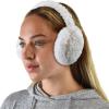 imageCC Soft Winter Warm Adjustable Headband Ear Warmer EarmuffsSherpa Ivory