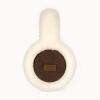 imageCC Soft Winter Warm Adjustable Headband Ear Warmer EarmuffsSmooth Furry ChocolateIvory