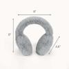 imageCC Soft Winter Warm Adjustable Headband Ear Warmer EarmuffsSmooth Furry Gray
