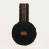 imageCC Soft Winter Warm Adjustable Headband Ear Warmer EarmuffsStitched Band Sherpa Black