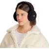 imageCC Soft Winter Warm Headband Ear Warmer EarmuffsEmbroidery Sherpa Black