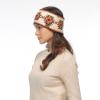 imageCC Southwest Pattern Headwrap For Women Unisex  Stretchable Soft Warm Knit Winter Headband Ear warmer Ear muffs BlackBeige