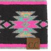 imageCC Southwest Pattern Headwrap For Women Unisex  Stretchable Soft Warm Knit Winter Headband Ear warmer Ear muffs BlackBlack Multi