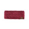 imageCC Sparkly Sequin Winter Warm Cable Knit Fuzzy Lined Ear Warmer Headband Burgundy