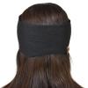 imageCC Stretchy Cozy EcoFriendly Recycled Yarn Ear Warmer Headband Headwrap Cashmere Blend Burnt HennaCashmere Blend Black