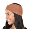 imageCC Stretchy Cozy EcoFriendly Recycled Yarn Ear Warmer Headband Headwrap Cashmere Blend Burnt HennaCashmere Blend Clay