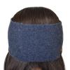 imageCC Stretchy Cozy EcoFriendly Recycled Yarn Ear Warmer Headband Headwrap Cashmere Blend Burnt HennaCashmere Blend Navy