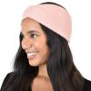 imageCC Stretchy Cozy EcoFriendly Recycled Yarn Ear Warmer Headband Headwrap Cashmere Blend Burnt HennaCashmere Blend Rose Tan