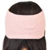 imageCC Stretchy Cozy EcoFriendly Recycled Yarn Ear Warmer Headband Headwrap Cashmere Blend Burnt HennaCashmere Blend Rose Tan
