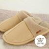 imageCC Suede Faux Fur Lined House IndoorOutdoor Slippers SlipOn for WomenSherpa Dkbeige