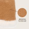 imageCC Suede Mitten With Faux Fur Cuff For WomenCamel