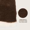 imageCC Suede Mitten With Faux Fur Cuff For WomenChocolate