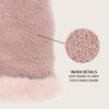 imageCC Suede Mitten With Faux Fur Cuff For WomenPink