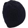 imageCC Trendy Lightweight Winter Warm Chunky Soft Stretch Cable Knit Stylish Skull Hat CapBlack