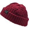 imageCC Trendy Lightweight Winter Warm Chunky Soft Stretch Cable Knit Stylish Skull Hat CapBurgundy