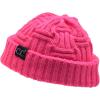 imageCC Trendy Lightweight Winter Warm Chunky Soft Stretch Cable Knit Stylish Skull Hat CapCandy Pink