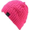 imageCC Trendy Lightweight Winter Warm Chunky Soft Stretch Cable Knit Stylish Skull Hat CapCandy Pink