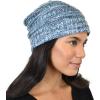 imageCC Trendy Warm Chunky Soft Stretch Cable Knit Beanie SkullyDenim Multi