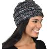 imageCC Trendy Warm Chunky Soft Stretch Cable Knit Beanie SkullyMulti Black