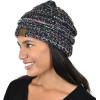 imageCC Trendy Warm Chunky Soft Stretch Cable Knit Beanie SkullyMulti Black