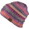 imageCC Trendy Warm Chunky Soft Stretch Cable Knit Beanie SkullyRose Blend