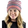 imageCC Trendy Warm Chunky Soft Stretch Cable Knit Beanie SkullyRose Blend