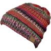 imageCC Trendy Warm Chunky Soft Stretch Cable Knit Beanie SkullyRust Blend