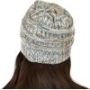 imageCC Trendy Warm Chunky Soft Stretch Cable Knit Beanie SkullyTaupe Multi