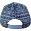 imageCC Unisex Abstract Navajo Weaved Panel Adjustable Precurved Baseball Cap HatBlue