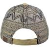 imageCC Unisex Abstract Navajo Weaved Panel Adjustable Precurved Baseball Cap HatBrown