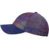 imageCC Unisex Abstract Navajo Weaved Panel Adjustable Precurved Baseball Cap HatOrangeBlue
