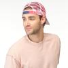 imageCC Unisex Baseball Cap  Embroidered Cotton Front American Flag Mesh Back AdjustableBlack