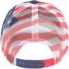 imageCC Unisex Baseball Cap  Embroidered Cotton Front American Flag Mesh Back AdjustableNavy