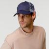 imageCC Unisex Baseball Cap  Embroidered Cotton Front American Flag Mesh Back AdjustableNavy