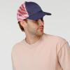 imageCC Unisex Baseball Cap  Embroidered Cotton Front American Flag Mesh Back AdjustableNavy