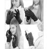 imageCC Unisex Cable Knit Winter Warm AntiSlip Touchscreen Texting GlovesBeigeIvory